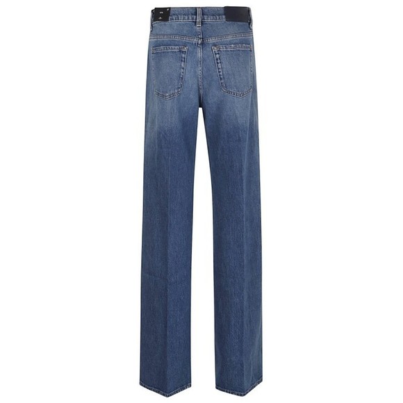 7 For All Mankind High-Waisted Wide Leg Denim Jeans - NWT